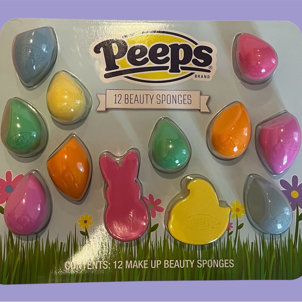 Peeps Beauty Sponge Set - Pink and Yellow